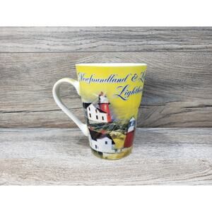 M&B Production Newfoundland & Labrador Lighthouses Coffee Mug Cup